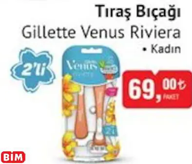 GİLLETTE VENUS RİVİERA TIRAŞ BIÇAĞI